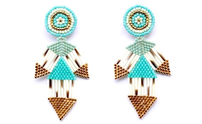 Porcupine quill earrings - traditional Indigenous beading : r/crafts