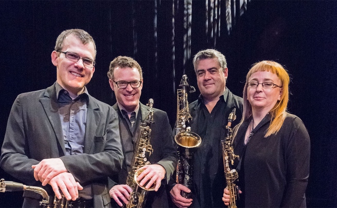 Quasar saxophone quartet