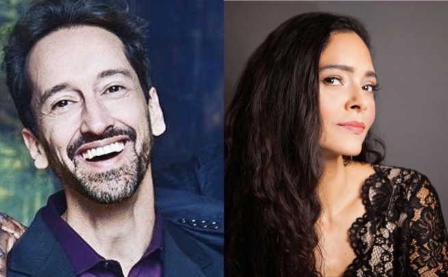 Jeremy Ledbetter and Eliana Cuevas