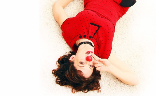 Rebecca Northan in Mimi: LIVE!