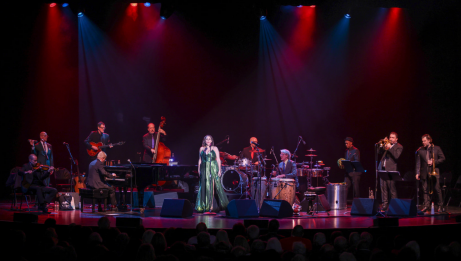 China Forbes and Pink Martini on stage